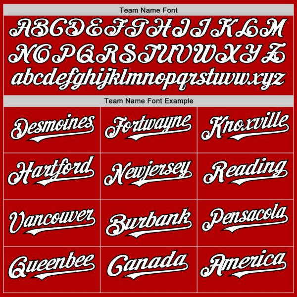 Custom Red White Blue Cream-Black 3D Urban City Edition Sports Authentic Baseball Jersey