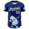 Custom Blue White-Red 3D Urban City Edition Sports Authentic Baseball Jersey