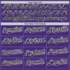 Custom Purple Black-White 3 Colors Arm Shapes Authentic Baseball Jersey