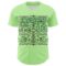 Custom Green Pea Green-Black 3D KYLMAX HUBTUHAN Authentic Baseball Jersey