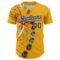 Custom Gold Black-White 3D Nikita Fraser Ferris Wheel Authentic Baseball Jersey
