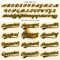 Custom Cream Black-Yellow 3D Marcel Caram Bananas Reinterpretation Authentic Baseball Jersey