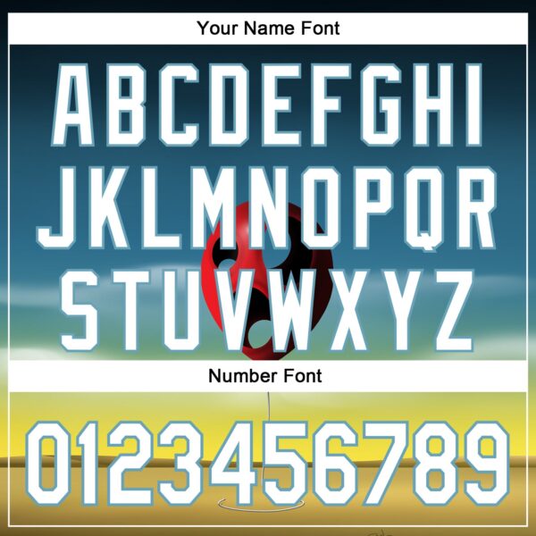 Custom Blue White Yellow-Shadow Blue 3D Marcel Caram Leaked Ballon Authentic Baseball Jersey