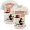 Custom Cream City Cream-Red 3D Marcel Caram The Clown Authentic Baseball Jersey