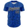 Custom Thunder Blue Black-White 3D Alexandra Ramirez Tattoo Pattern Street Art Authentic Baseball Jersey