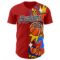 Custom Red Black-White 3D Alexandra Ramirez Playground Street Art Authentic Baseball Jersey