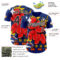 Custom Royal Black-White 3D Alexandra Ramirez Slam Dunk Street Art Authentic Baseball Jersey