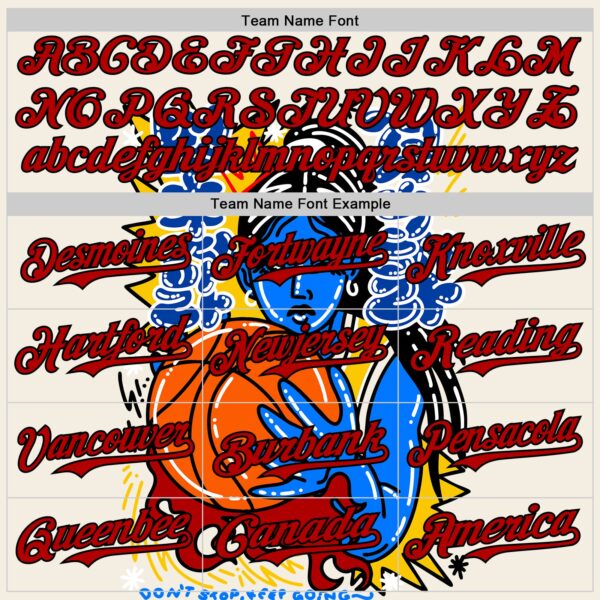 Custom Cream Red-Black 3D Alexandra Ramirez Score And Slay Street Art Authentic Baseball Jersey