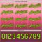 Custom Pink Neon Green-Black 3D Geo Law Lil Horrors Authentic Baseball Jersey