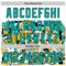Custom White Aqua-Black 3D Geo Law Monsters Home Authentic Baseball Jersey