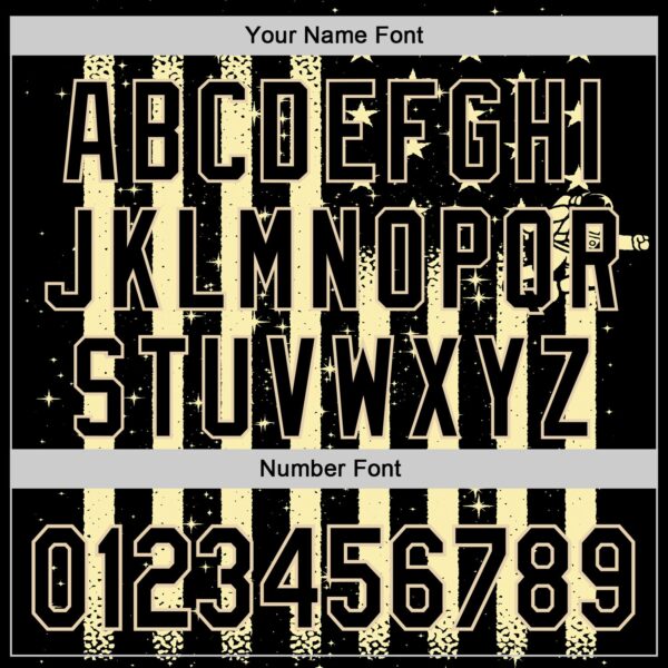 Custom Black Black-City Cream 3D Tobe Fonseca Astronaut American Flag Sky Authentic Baseball Jersey