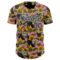 Custom Pink Black-White 3D Tobe Fonseca Cats in a Field of Flowers Authentic Baseball Jersey