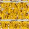 Custom Gold Gold-Brown 3D Tobe Fonseca Coffee Worker Bee Authentic Baseball Jersey