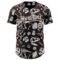 Custom Brown White-Brown 3D Tobe Fonseca Dinosaurs Fossils Vintage Technology Authentic Baseball Jersey