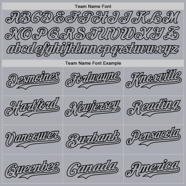 Custom Gray Gray-Black 3D Tobe Fonseca Horse Outlines Authentic Baseball Jersey