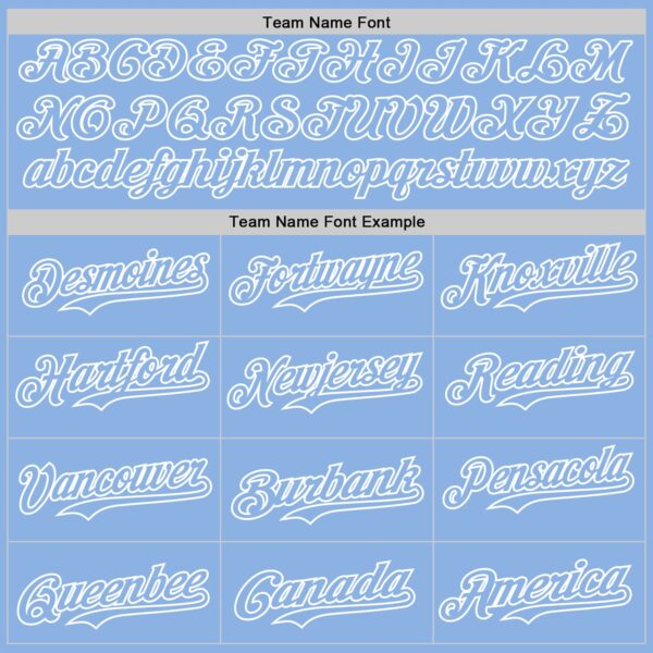 Custom Light Blue Light Blue-White 3D Tobe Fonseca Jesus Cat Authentic Baseball Jersey