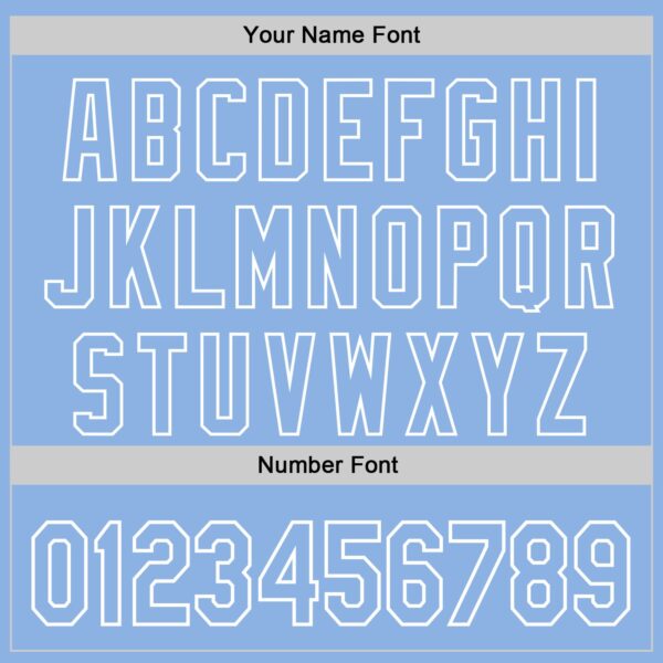 Custom Light Blue Light Blue-White 3D Tobe Fonseca Jesus Cat Authentic Baseball Jersey