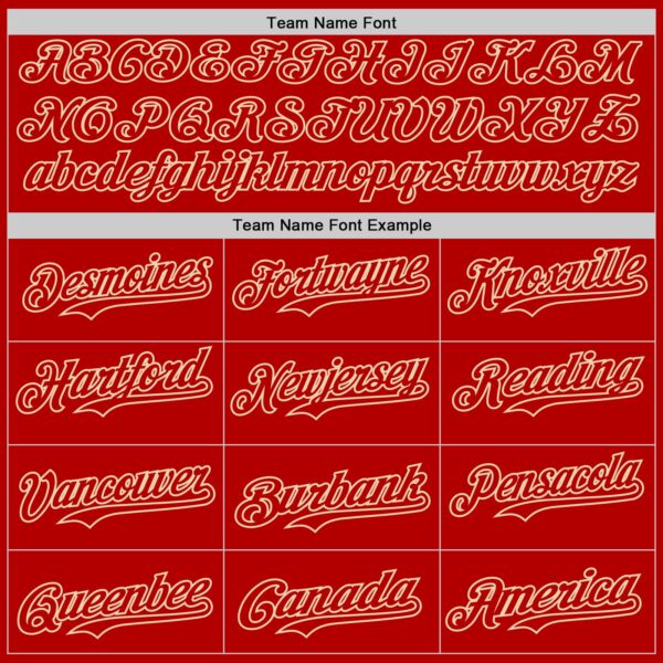 Custom Red Red-City Cream 3D Tobe Fonseca Katsuki Cat Japanese Anime Authentic Baseball Jersey