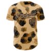 Custom Brown City Cream 3D Tobe Fonseca Leopard Paws Cute Authentic Baseball Jersey