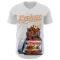 Custom White White-Texas Orange 3D Tobe Fonseca Nutella Cat Authentic Baseball Jersey