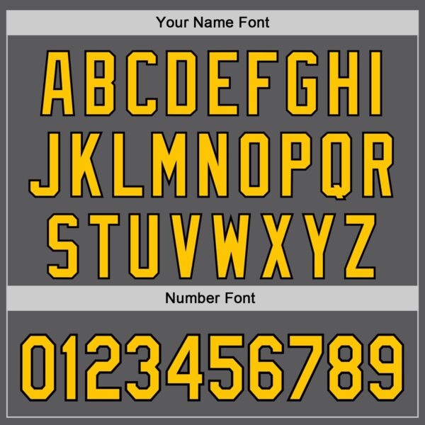 Custom Steel Gray Yellow-Black 3D Tobe Fonseca Samurai Skull Japanese Authentic Baseball Jersey