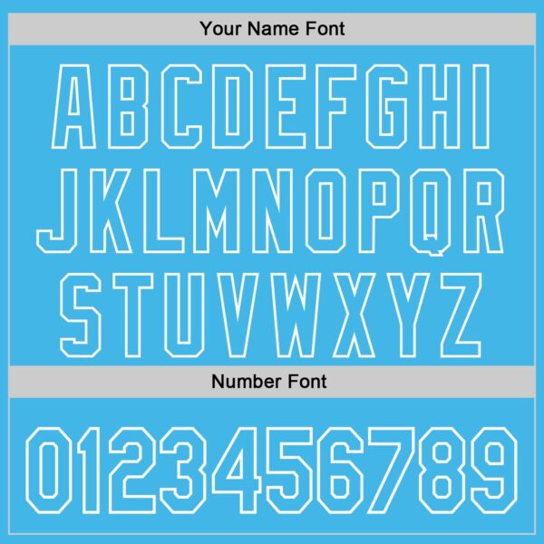 Custom Sky Blue Sky Blue-White 3D Tobe Fonseca Snowflake Cat Winter Authentic Baseball Jersey