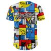 Custom Blue Black-White 3D Tobe Fonseca The Mondrian Dogs Authentic Baseball Jersey