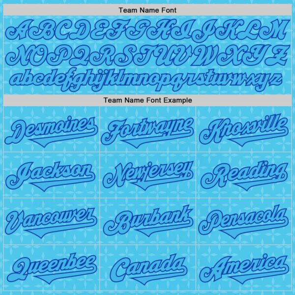 Custom Blue Sky Blue Thunder Blue-Royal Ninhol Joao Authentic Baseball Jersey