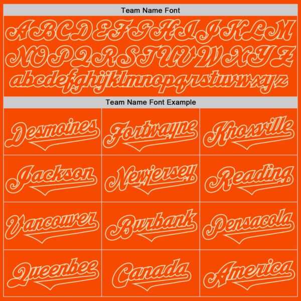 Custom Orange City Cream Ninhol Mother and Child Authentic Baseball Jersey