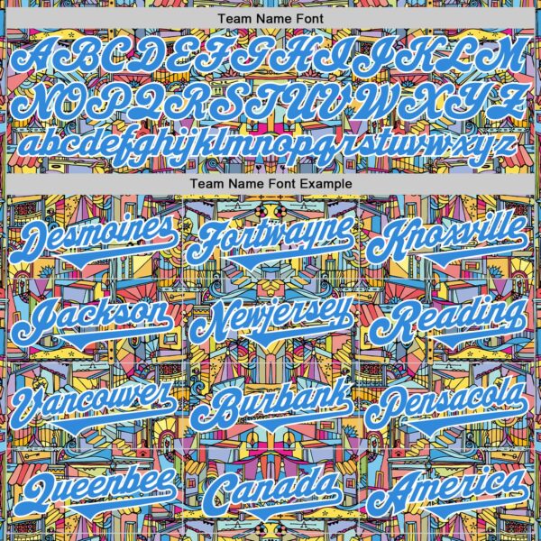 Custom Green Electric Blue-White Ninhol Streets Authentic Baseball Jersey