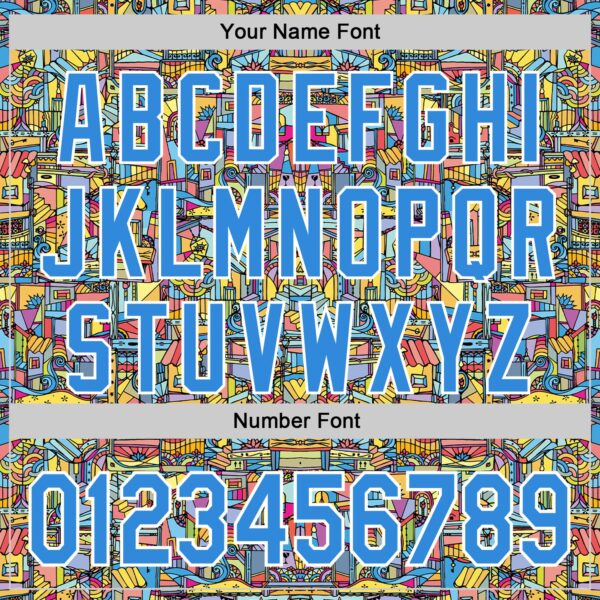 Custom Green Electric Blue-White Ninhol Streets Authentic Baseball Jersey