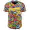 Custom Red Yellow-White Ninhol Summertime Authentic Baseball Jersey