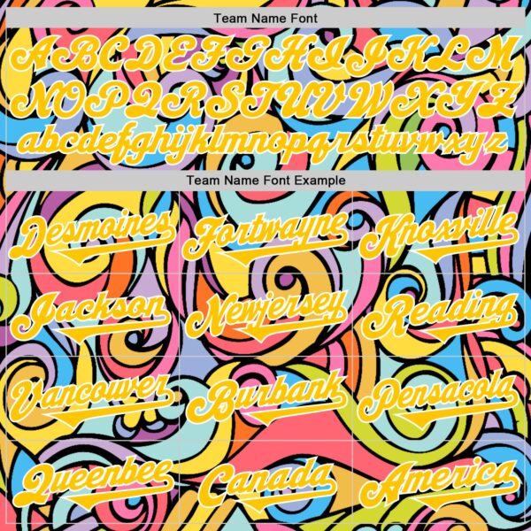 Custom Red Yellow-White Ninhol Summertime Authentic Baseball Jersey