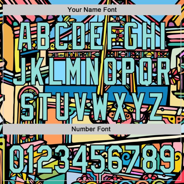 Custom Blue Ice Blue-Black Ninhol Untitled Authentic Baseball Jersey