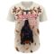 Custom Cream White-Red Episodic Drawing Autumn Fox Authentic Baseball Jersey