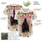 Custom Cream White-Red Episodic Drawing Autumn Fox Authentic Baseball Jersey