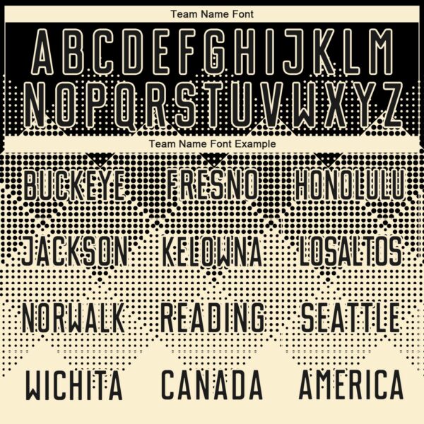 Custom Cream Black Round Neck Sublimation Basketball Suit Jersey