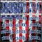 Custom White Red-Royal American Flag Round Neck Sublimation Basketball Suit Jersey