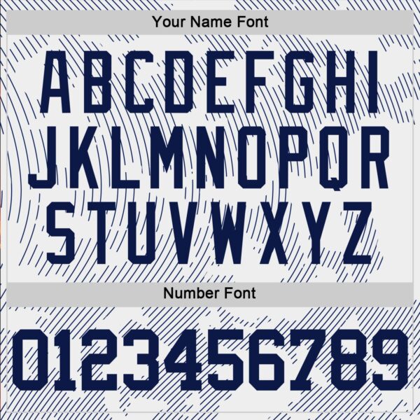 Custom White Navy Curve Lines Round Neck Sublimation Basketball Suit Jersey