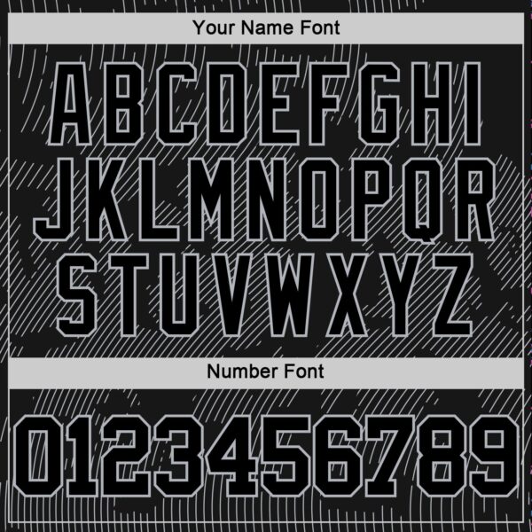 Custom Black Gray Curve Lines Round Neck Sublimation Basketball Suit Jersey