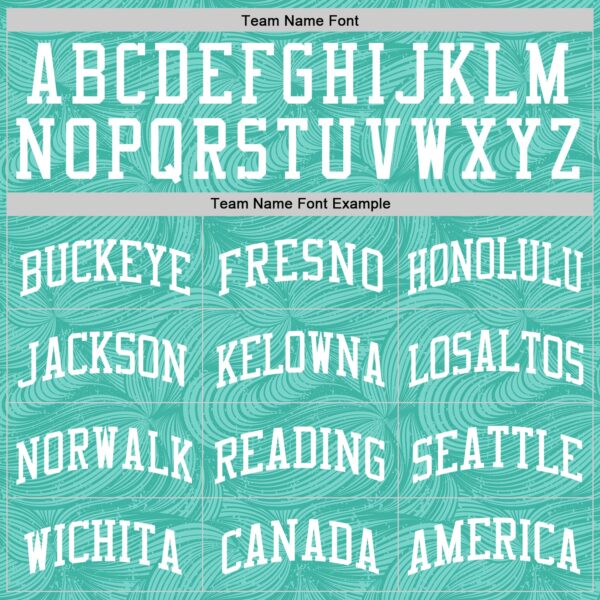 Custom Aqua White Fluid Art Round Neck Sublimation Basketball Suit Jersey