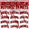 Custom White Red-Black Splash Round Neck Sublimation Basketball Suit Jersey