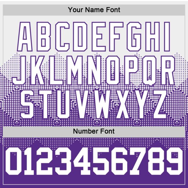 Custom White Purple Gradient Square Shapes Round Neck Sublimation Basketball Suit Jersey