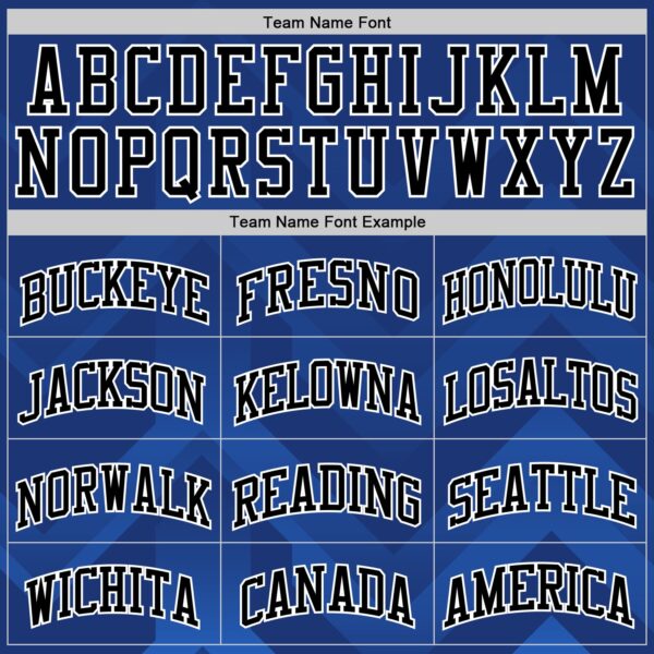 Custom Dark Purple Black Royal-White Geometric Shape Round Neck Sublimation Basketball Suit Jersey