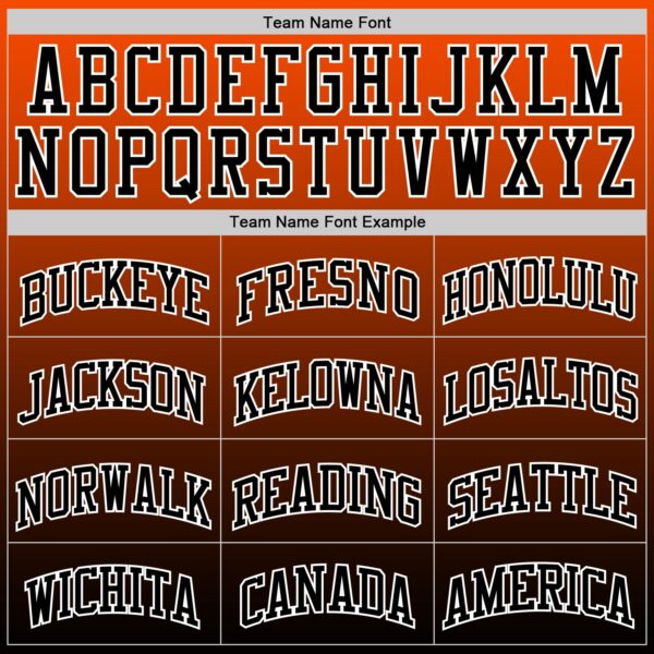 Custom Orange Black-White Gradient Square Shapes Round Neck Sublimation Basketball Suit Jersey