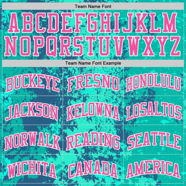 Custom Teal Pink Royal-White Splash Round Neck Sublimation Basketball Suit Jersey