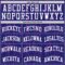 Custom Purple White-Pink Line Round Neck Sublimation Basketball Suit Jersey