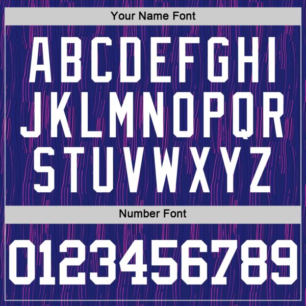 Custom Purple White-Pink Line Round Neck Sublimation Basketball Suit Jersey