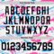 Custom Figure Black Pink-Light Blue Fluid Art Round Neck Sublimation Basketball Suit Jersey
