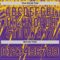 Custom Purple Yellow Splash Round Neck Sublimation Basketball Suit Jersey